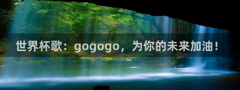 欧洲世预赛赛程表：世界杯歌：gogogo，为你的未来加油！
